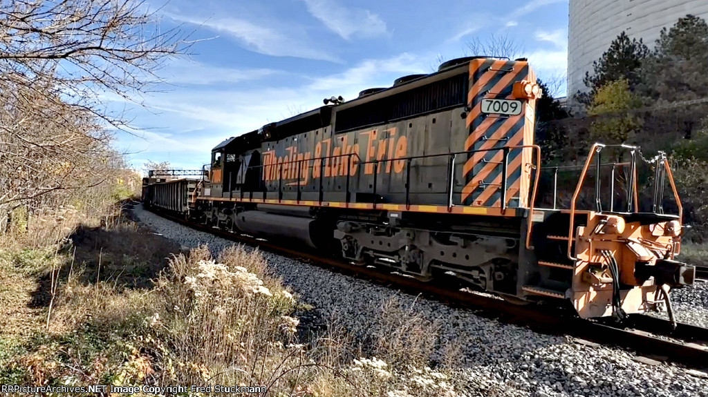 WE 7009 travels as Z642-9 and will clear up in Barberton.